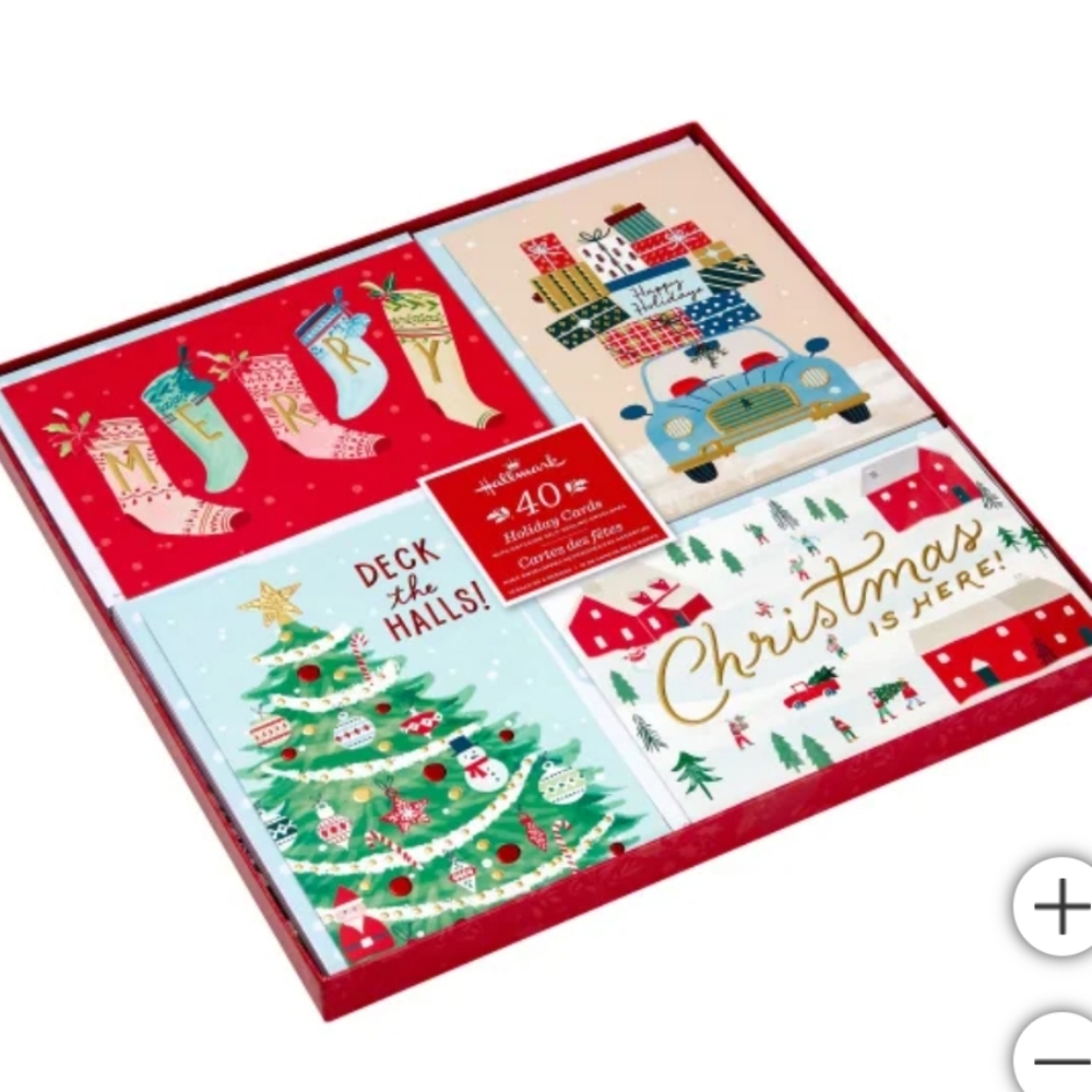 Hallmark Holiday Cards, 40-count - Classic
